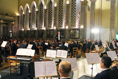 Quinta Sinfônica - Igreja São Pelegrino - Coro Sinfônico da OSPA e Solistas - 2014 