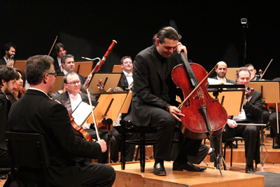 Quinta Sinfônica - Violoncelista Victor Uzur (Sérvia/EUA) - 2015